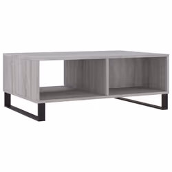 vidaXL Coffee Table Side Table End Table Sofa Table White Engineered Wood - grey sonoma - Additional view 7