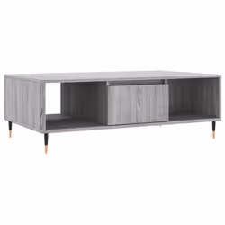 vidaXL Coffee Table Side Table End Table Sofa Table Brown Oak Engineered Wood - grey sonoma