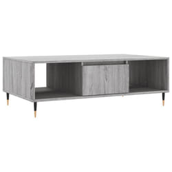 vidaXL Coffee Table Side Table End Table Sofa Table Brown Oak Engineered Wood - grey sonoma