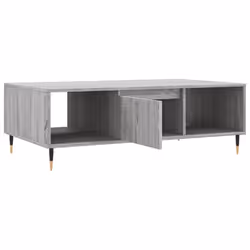 vidaXL Coffee Table Side Table End Table Sofa Table Brown Oak Engineered Wood - grey sonoma - Additional view 5