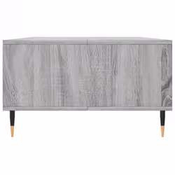 vidaXL Coffee Table Side Table End Table Sofa Table Brown Oak Engineered Wood - grey sonoma - Additional view 6