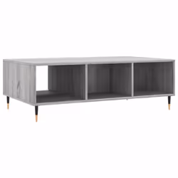 vidaXL Coffee Table Side Table End Table Sofa Table Brown Oak Engineered Wood - grey sonoma - Additional view 7