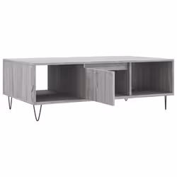 vidaXL Coffee Table Side Table Telephone Table Concrete Grey Engineered Wood - grey sonoma - Additional view 5