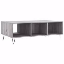 vidaXL Coffee Table Side Table Telephone Table Concrete Grey Engineered Wood - grey sonoma - Additional view 7