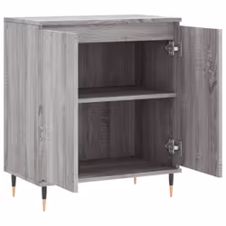 vidaXL Sideboard Kitchen Storage Cabinet Side Cabinet Cupboard Engineered Wood - grey sonoma - Additional view 5