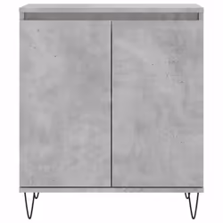vidaXL Sideboard Storage Cabinet Side Cabinet Cupboard White Engineered Wood - concrete grey - Additional view 4