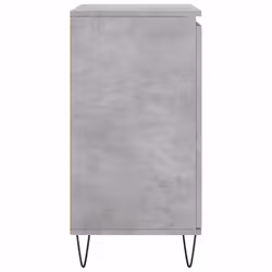 vidaXL Sideboard Storage Cabinet Side Cabinet Cupboard White Engineered Wood - concrete grey - Additional view 6