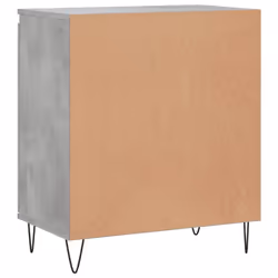 vidaXL Sideboard Storage Cabinet Side Cabinet Cupboard White Engineered Wood - concrete grey - Additional view 7