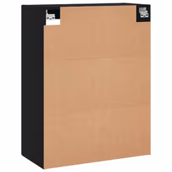 vidaXL Wall Mounted Cabinet Bathroom Cabinet Storage Hanging Wall Cabinet - black - Additional view 8