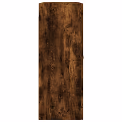 vidaXL Wall Mounted Cabinet Bathroom Cabinet Storage Hanging Wall Cabinet - smoked oak - Additional view 7