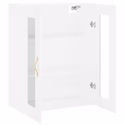 vidaXL Wall Mounted Cabinet Bathroom Wall Storage Cabinet Engineered Wood - white - Additional view 5