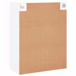 vidaXL Wall Mounted Cabinet Bathroom Wall Storage Cabinet Engineered Wood - white - Additional view 8