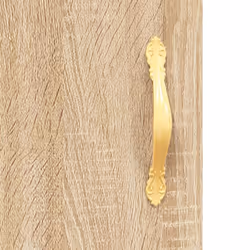 vidaXL Wall Mounted Cabinet Bathroom Wall Storage Cabinet Engineered Wood - sonoma oak - Additional view 9