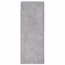 vidaXL Wall Mounted Cabinet Bathroom Wall Storage Cabinet Engineered Wood - concrete grey - Additional view 7