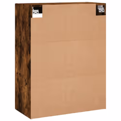 vidaXL Wall Mounted Cabinet Bathroom Wall Storage Cabinet Engineered Wood - smoked oak - Additional view 8