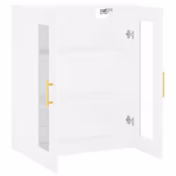 vidaXL Wall Mounted Cabinet Cupboard Side Cabinet Sonoma Oak Engineered Wood - white - Additional view 5