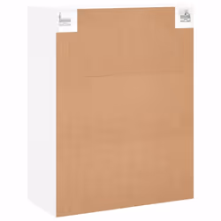 vidaXL Wall Mounted Cabinet Storage Cabinet Side Cabinet White Engineered Wood - white - Additional view 8