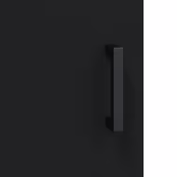 vidaXL Wall Mounted Cabinet Storage Cabinet Side Cabinet White Engineered Wood - black - Additional view 9