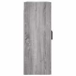 vidaXL Wall Mounted Cabinet Storage Cabinet Side Cabinet White Engineered Wood - grey sonoma - Additional view 7