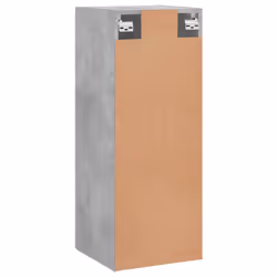 vidaXL Wall Mounted Cabinet Bathroom Wall Storage Cabinet Engineered Wood - concrete grey - Additional view 8