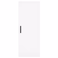 vidaXL Wall Mounted Cabinet Storage Cabinet Side Cabinet Black Engineered Wood - white - Additional view 6