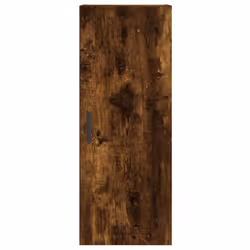 vidaXL Wall Mounted Cabinet Bathroom Cabinet Storage Cabinet Cupboard White - smoked oak - Additional view 6