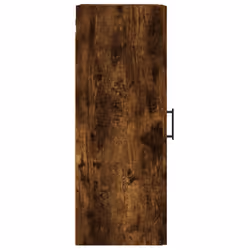 vidaXL Wall Mounted Cabinet Bathroom Cabinet Storage Cabinet Cupboard White - smoked oak - Additional view 7