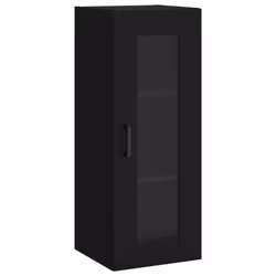 vidaXL Wall Mounted Cabinet Bathroom Cabinet Storage Cabinet Cupboard White - black