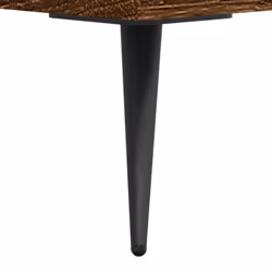 vidaXL Coffee Table Tea Side Table Sofa Couch Accent End Table Engineered Wood - brown oak - Additional view 10