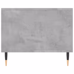 vidaXL Coffee Table Side Table Sofa End Table Concrete Grey Engineered Wood - Additional view 6