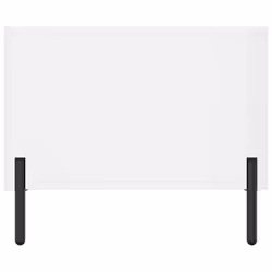 vidaXL Coffee Table Tea Side Table Sofa Couch Table Sonoma Oak Engineered Wood - high gloss white - Additional view 6