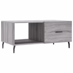 vidaXL Coffee Table Tea Side Table Sofa Couch Table Sonoma Oak Engineered Wood - grey sonoma