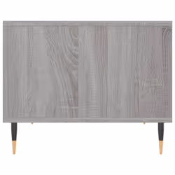 vidaXL Coffee Table Side Table Sofa Couch Table Grey Sonoma Engineered Wood - grey sonoma - Additional view 4