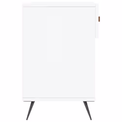 vidaXL Shoe Bench Shoe Shelf Hallway Shoe Storage Cabinet Engineered Wood - white - Additional view 6