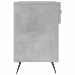 vidaXL Shoe Bench Shoe Shelf Hallway Shoe Storage Cabinet Engineered Wood - concrete grey - Additional view 6