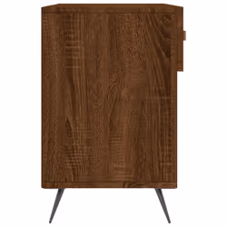 vidaXL Shoe Bench Shoe Shelf Hallway Shoe Storage Cabinet Engineered Wood - brown oak - Additional view 6
