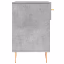 vidaXL Shoe Bench Shoe Cupboard Shoe Storage Shoe Rack Black Engineered Wood - concrete grey - Additional view 6