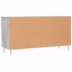 vidaXL Shoe Bench Shoe Cupboard Shoe Storage Shoe Rack Black Engineered Wood - concrete grey - Additional view 7