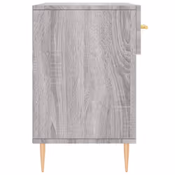 vidaXL Shoe Bench Shoe Cupboard Shoe Storage Shoe Rack Black Engineered Wood - grey sonoma - Additional view 6