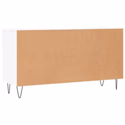 vidaXL Shoe Bench Shoe Storage Shoe Rack High Gloss White Engineered Wood - white - Additional view 7
