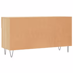 vidaXL Shoe Bench Shoe Storage Shoe Rack High Gloss White Engineered Wood - sonoma oak - Additional view 7