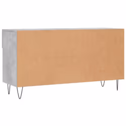vidaXL Shoe Bench Shoe Storage Shoe Rack High Gloss White Engineered Wood - concrete grey - Additional view 7