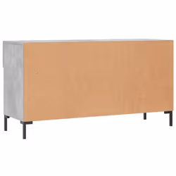 vidaXL Shoe Bench Shoe Cupboard Shoe Storage Shoe Rack Black Engineered Wood - concrete grey - Additional view 7