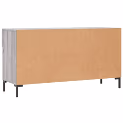 vidaXL Shoe Bench Shoe Cupboard Shoe Storage Shoe Rack Black Engineered Wood - grey sonoma - Additional view 7