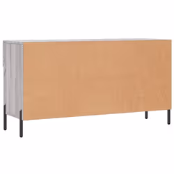 vidaXL Shoe Bench Shoe Storage Cabinet Shoe Rack Brown Oak Engineered Wood - grey sonoma - Additional view 7