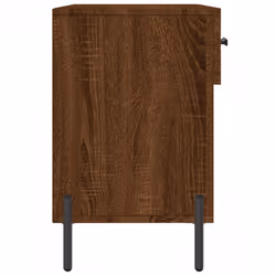 vidaXL Shoe Bench Shoe Storage Cabinet Shoe Rack Brown Oak Engineered Wood - Additional view 6