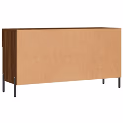vidaXL Shoe Bench Shoe Storage Cabinet Shoe Rack Brown Oak Engineered Wood - Additional view 7