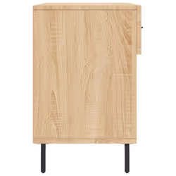 vidaXL Shoe Bench Shoe Cupboard Shoe Storage Shoe Rack Black Engineered Wood - sonoma oak - Additional view 6