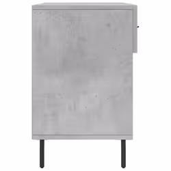 vidaXL Shoe Bench Shoe Cupboard Shoe Storage Shoe Rack Black Engineered Wood - concrete grey - Additional view 6