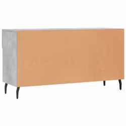 vidaXL Shoe Bench Shoe Cupboard Shoe Storage Shoe Rack Black Engineered Wood - concrete grey - Additional view 7